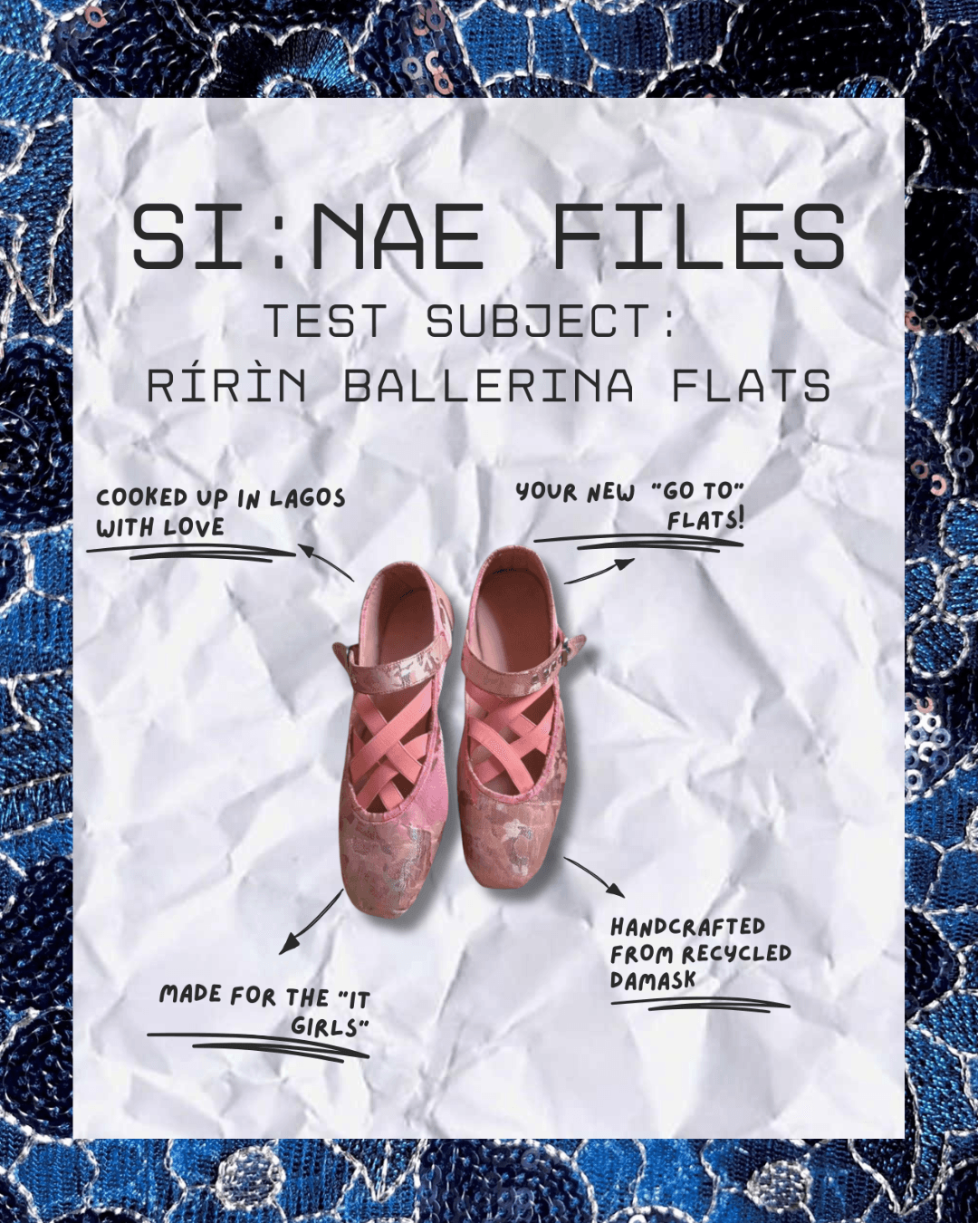 RÍRÌN Ballerina Flats